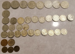 Set  50 Coins 1 Kopeck - 50 Kopecks 1957 - 1991 USSR - Russie