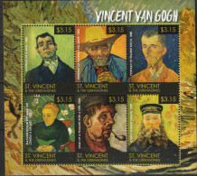 St. Vincent & The Grenadines 2015, Postfris MNH, Vincent Van Gogh - St.Vincent & Grenadines