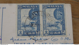 PPC From MALAYSIA - SELANGOR - Masjid Omar Ali Saifuddin  ............... 19851 - Malaysia (1964-...)