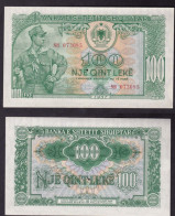 ALBANIA 100 LEKE 1957 FDS P30 - Albania