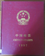 1997 CINA - Libro Annuale Con Francobolli Nuovi - 12 Pagine - MNH** - Autres & Non Classés