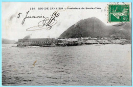 CPA Brésil Brasil RIO DE JANEIRO - Fortaleza De Santa-Cruz - Rio De Janeiro