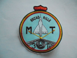 3 ème Wing Tac Bierset Escadrille M T Mirage Belgian Air Force ECUSSON PATCH BADGE Armée Avion Aviation - Patches
