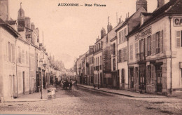 Auxonne - La Rue Thiers - Café De La Concorde - Auxonne