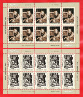 Armenien/Armenie/Armenia 2025, 100th Ann. Of Levon Manaseryan (1925-2019), Painter, Art, 2 Sheets - MNH - Arménie