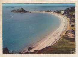 25F334 TREBEURDEN LE CASTEL ET LA PLAGE DE TRESMEUR - Trébeurden