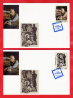 Armenien/Armenie/Armenia 2025, 100th Ann. Of Levon Manaseryan (1925-2019), Painter, Art - 2pc Card Maximum - Arménie