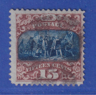 USA 1869 Landung Des Columbus 15 Cents  Mi.-Nr. 32 II  Gestempelt - Andere & Zonder Classificatie
