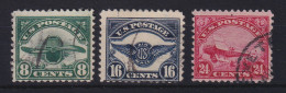 USA 1923 Flugpostmarken  Mi.-Nr. 286-288  Gestempelt - Andere & Zonder Classificatie