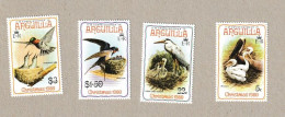 Anguilla 1980 - Yvert N°365 à 368 - Oiseaux -  Sans Charnière - MNH - Anguilla (1968-...)