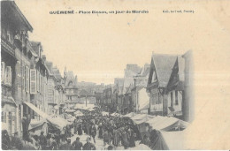 GUEMENE: Place Bisson, Un Jour De Marché - Coll Le Cunf (en Vente 10 Jours Non Renouvelable) - Guemene Sur Scorff