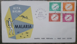 Fight Against Malaria, Health Disease Medicine, Insects, Mosquito, Paludisme Indonesia FDC - Ziekte