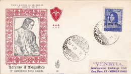 1949 TRIESTE A - N. 49 Lorenzo Il Magnifico VENETIA NON VIAGGIATA - Autres & Non Classés