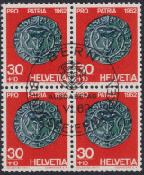 1962 Schweiz Pro Patria ⵙ Zum: B111, Mi: 754, Batzen Uri - Gebraucht