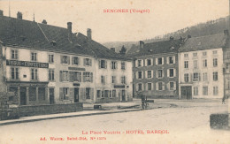 88) SENONES : La Place Vautrin - Hôtel BARDOL (A. Weick N°12274) - Senones