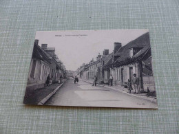 C-5520 , CPA , Droué, Entrée Route De Courtalain - Droue