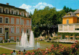 Bad Gleichenberg Kurpark Mit Springbrunnen Villa Albrecht Kurhotel - Autres & Non Classés