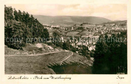 Zella-Mehlis Panorama Blick Vom Waldhausweg - Zella-Mehlis