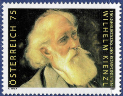 Austria 2007 Eilhelm Kienzl Birthday 1 Value MNH Music, Composer - Musique