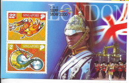 Singapore Mnh ** 2000 Year Of The Dragon Sheet - Singapour (1959-...)