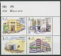 Macau 2001 Märkte Und Markthallen 1163/66 ZD Postfrisch (C40007) - Neufs