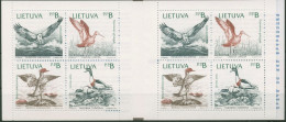 Litauen 1992 Ostsee Vögel Markenheftchen MH 1 Postfrisch (C90167) - Lituanie