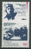 Armenien 1996 Luftfahrt Pilot Nelson Stepanian Flugzeug 283 Postfrisch - Arménie