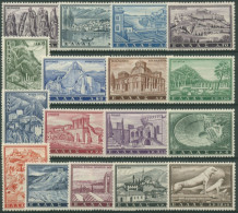 Griechenland 1961 Tourismus Sehenswürdigkeiten Bauwerke 748/64 Postfrisch - Neufs