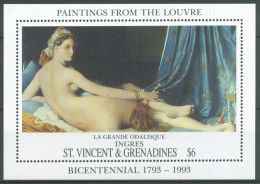 St. Vincent 1993 Louvre-Museum Paris Gemälde Block 269 Postfrisch (C64893) - St.Vincent (1979-...)