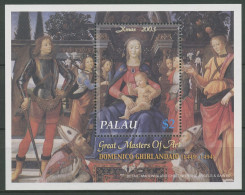 Palau 2003 Weihnachten Gemälde Block 170 Postfrisch (C41358) - Palau