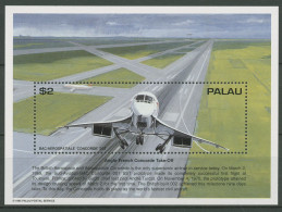 Palau 1995 Geschichte Des Düsenflugzeugs Concorde Block 36 Postfrisch (C41354) - Palau