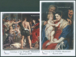 St. Vincent 2001 Pradomuseum Gemälde Rubens Block 532/33 Postfrisch (C64910) - St.Vincent (1979-...)