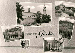 Goerlitz Sachsen Kaisertrutz Stadttheater Landeskrone - Görlitz