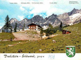 Dachsteinsuedwandhuette Bergpanorama Alm - Autres & Non Classés