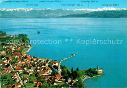Langenargen Bodensee Blick Auf Die Oesterreichischen Und Schweizer Alpen Flieger - Langenargen