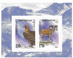 Kyrgyzstan Sheet Mnh ** 1995 Eagle Bird - Kirghizistan