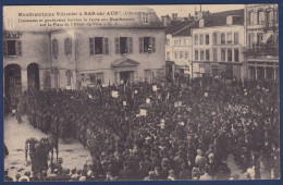 CPA [10] Aube > Bar-sur-Aube événements Viticoles Champagne Manifestation Révolte Grève Non Circulée - Bar-sur-Aube