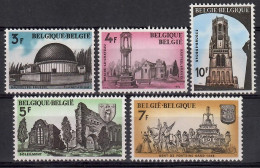 Belgium 1974 Mi 1770-1774 MNH  (ZE3 BLG1770-1774) - Monumenten