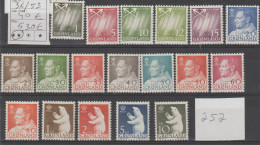 Postzegels Nr 36 Tot 53 Postfris ** Jaar 1963 Coté 40,00 € ( 252 ) - Neufs