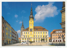 Allemagne Bautzen Marché Principal Avec L'Hôtel De Ville Et La Cathédrale Saint Pierre HF - Bautzen