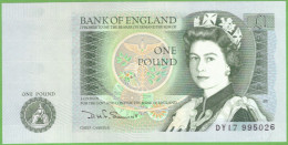 GREAT BRITAIN 1 POUND ND 1978/1984  DY17 P-377b  UNC - 1 Pound
