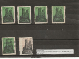 TIMBRE DE FRANCE NEUF*LOT DE VIGNETTES (PAX) POUR LA PAIX ROSE §VERTE NEUF SANS GOMME COTE 300  € - Unused Stamps