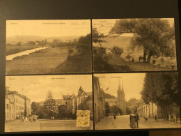 Luxembourg Diekirch Lot De 4 Cartes Postales Nels - Diekirch