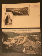 Luxembourg Troisvierges Lot De Deux Cartes Postales - Troisvièrges