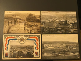 Luxembourg Ettelbruck Lot De 4 Cartes Postales - Ettelbruck