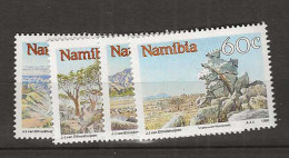 1990 MNH Namibia Mi 671-74 Postfris** - Namibie (1990- ...)
