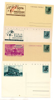Trieste A - C.P. Fiere D'Italia N. C24/C25 + C29/C30 Cartoline Nuove - Mint/hinged