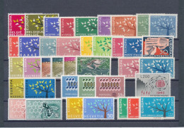 1962 EUROPA CEPT, Annata Completa, 18 Paesi 39 Valori, MNH** - Volledig Jaar