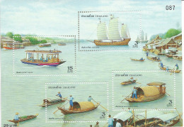 Thailand Boats Sheet Mnh ** 2004 - Thaïlande