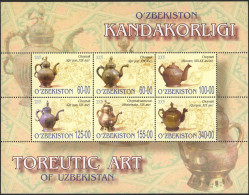 Uzbekistan. 2005. Toreutic Art, Tea Pots. Art & Antique Objects - Ouzbékistan